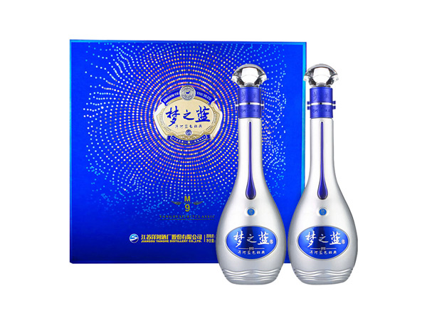 松原洋河梦之蓝M9高端礼盒回收