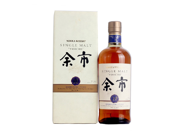 松原一甲威士忌回收余市威士忌NIKKA YOICHI10年/15年45度700ml洋酒2000S日本威士忌