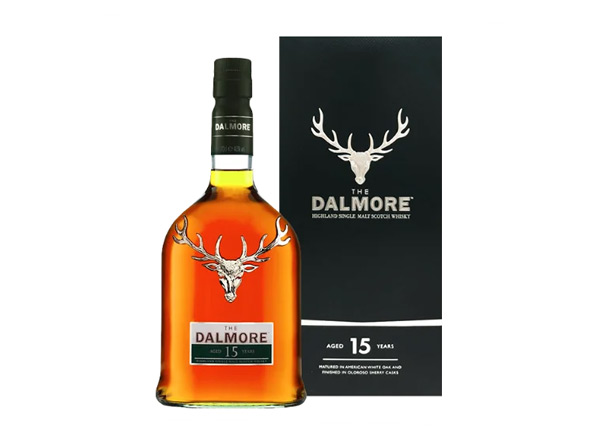 松原回收大摩威士忌15年铁盒Dalmore达摩帝摩雪莉桶亚历山大苏格兰威士忌洋酒