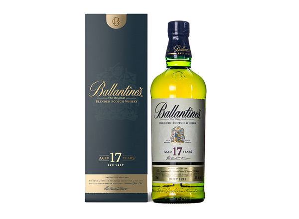 松原百龄坛威士忌回收百龄坛17年Ballantine's苏格兰威士忌700ML洋酒行情价格
