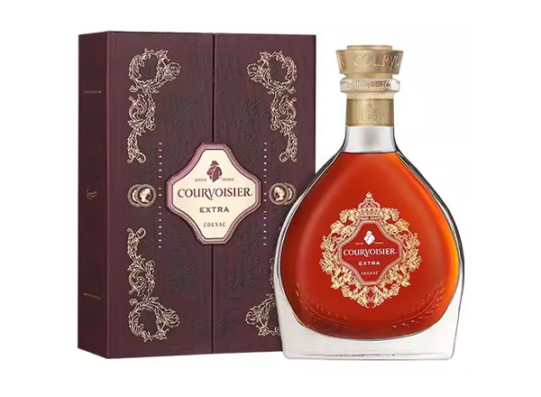 松原回收拿破仑至尊EXTRA馥华诗干邑白兰地700ml礼盒装Courvoisier洋酒