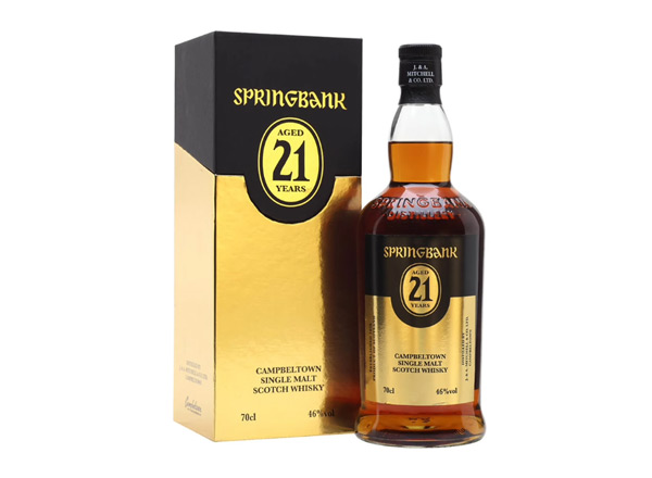 松原SpringBank云顶21年威士忌回收苏格兰单一麦芽威士忌700ml进口洋酒收购行情价格