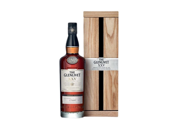 松原格兰威特威士忌回收格兰威特25年陈酿威士忌The Glenlivet XXV洋酒上门收购行情价格