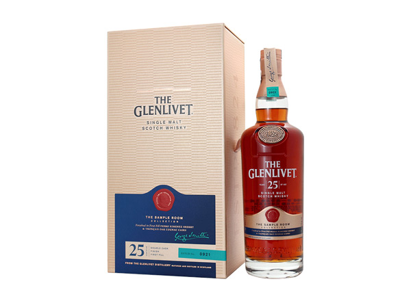 松原The Glenlivet回收格兰威特25年苏格兰单一麦芽威士忌陈酿风味创造系列