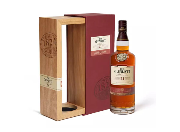 松原上门收购格兰威特21年陈酿威士忌回收The Glenlivet Archive洋酒行情价格
