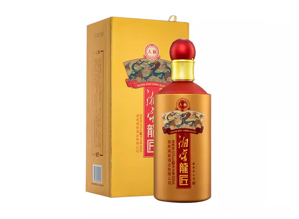 松原回收湘窖龍匠人和酱香型白酒53度500ml礼盒湘窖酒龙匠人和收购