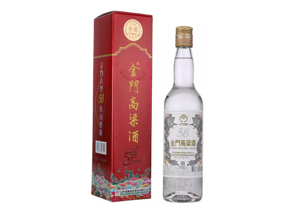 松原上门收购金门高粱酒白金龙老酒回收金酒58度500ml