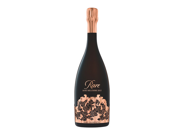 松原白雪香槟回收稀露香槟黑钻年份桃红香槟Rare Rose（礼盒装）
