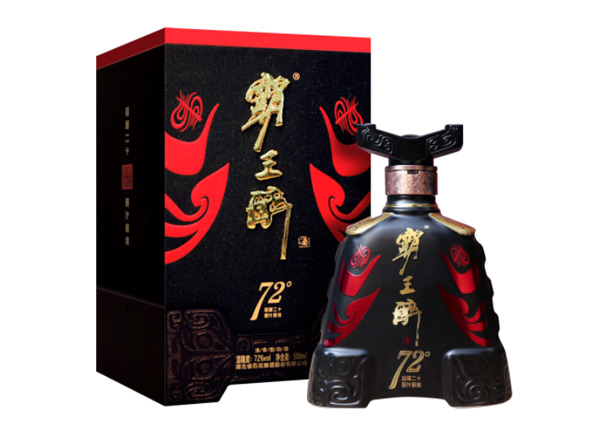 松原回收石花霸王醉酒72° 白酒礼盒