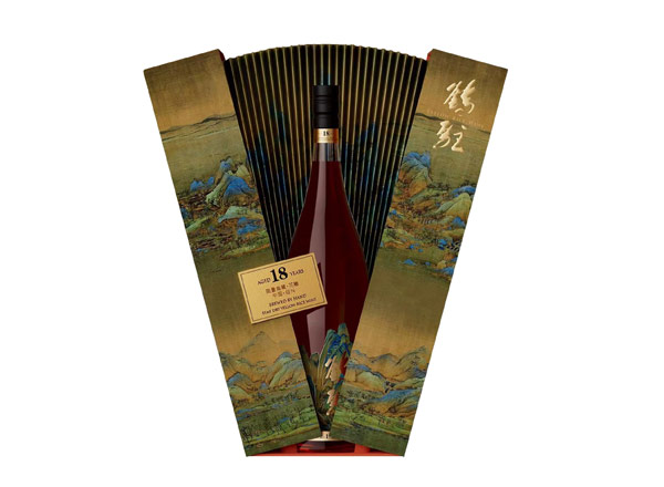 松原鹤驻18年黄酒回收鹤驻新花雕18年珍藏版千里江山图