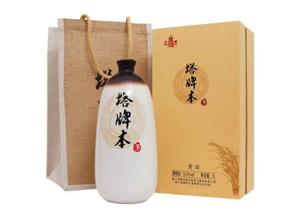 松原塔牌黄酒回收塔牌本酒500ml/1000ml绍兴黄酒花雕酒礼盒